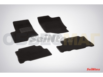 Коврики салона Lux текстильные Seintex чёрные для Chevrolet Captiva/Opel Antara № SEINTEX.83138
