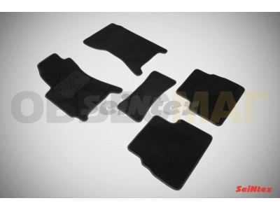 Коврики салона Lux текстильные Seintex чёрные для Subaru Forester № SEINTEX.83183