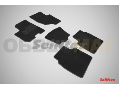 Коврики салона Lux текстильные Seintex чёрные для Lifan X60 № SEINTEX.86254