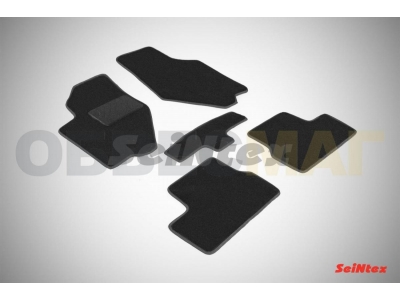 Коврики салона Lux текстильные Seintex чёрные для Datsun on-DO/mi-DO 2014-2021