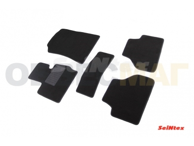 Коврики салона Lux текстильные Seintex чёрные для BMW X4 F26 xDrive № SEINTEX.87536