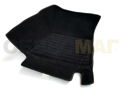 Коврики текстильные 5D Euromat чёрные с высоким бортом Original для BMW X5 F15/X6 F16 2013-2019
