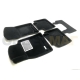 Коврики текстильные 3D Euromat чёрные Original Lux для Infiniti M/Q70 2010-2021