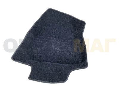 Коврики текстильные 5D Euromat чёрные с высоким бортом Original для Ford Kuga 2013-2021