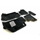 Коврики текстильные 3D Euromat чёрные Original Lux для Lada Granta/Kalina 2 2011-2021