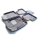 Коврики текстильные 3D Euromat серые Original Lux для Hyundai i30/Kia Ceed/Cerato 2007-2012