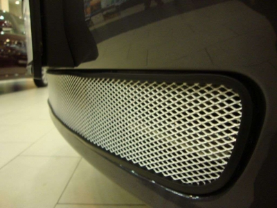 Защита радиатора хром РусСталь для Chevrolet Lacetti 2005-2013