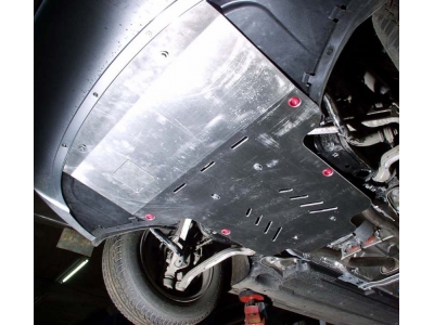 Защита картера и КПП Шериф алюминий 5 мм для Audi A6 2004-2010