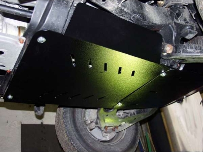 Защита КПП и РК Шериф алюминий 5 мм для Ford Ranger № 08.1115