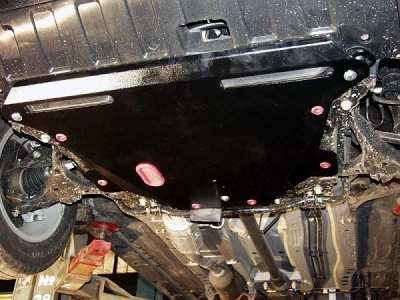 Защита картера и КПП Шериф алюминий 5 мм для Honda CR-V № 09.0708