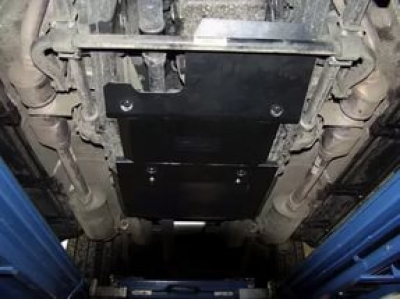 Защита КПП и РК Шериф сталь 2 мм для Mercedes-Benz G-Klasse 2006-2018
