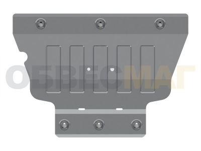 Защита картера и КПП Шериф алюминий 5 мм для Audi A3 № 02.2483