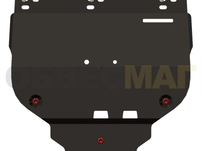 Защита картера и КПП Шериф сталь 2 мм для Ford C-Max/Focus 2/Kuga № 08.1447 V1