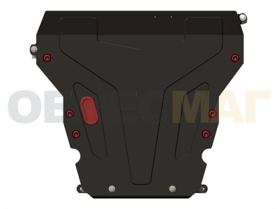 Защита картера и КПП Шериф сталь 2 мм для Hyundai Sonata (ТАГАЗ) № 10.0227 V1