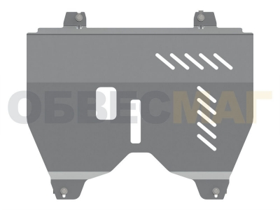 Защита картера и КПП Шериф алюминий 5 мм для Nissan Pathfinder/Teana 2014-2021