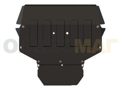 Защита картера и КПП Шериф сталь 2 мм для Skoda Octavia A5 Combi/Roomster № 21.0780