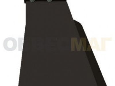Защита КПП и РК Шериф сталь 2,5 мм для Chevrolet Niva № 27.1108