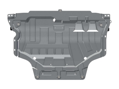Защита картера и КПП Шериф алюминий 3 мм для Skoda Octavia A7 2013-2020