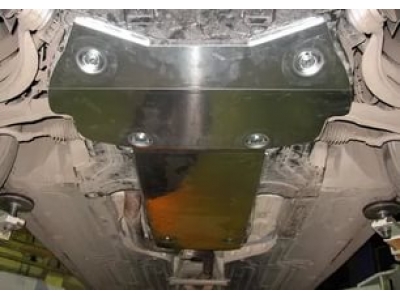 Защита картера и КПП Шериф алюминий 5 мм с установкой на пыльник для Jaguar XF 2015-2021