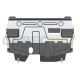 Защита картера и КПП SmartLine сталь 1,5 мм для Volkswagen Polo 2011-2020