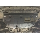 Защита картера и КПП SmartLine сталь 1,5 мм для Audi A1 2010-2018
