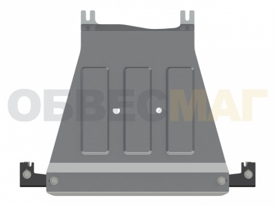 Защита КПП SmartLine алюминий 3 мм для Chevrolet Niva № 04.SL 9015