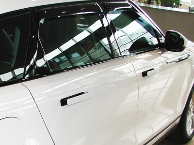 Дефлекторы окон SIM тёмные 4 штуки для Land Rover Range Rover Velar № SLRRRV1732