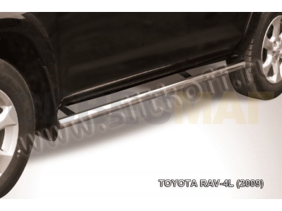 Пороги труба 57 мм для Toyota RAV4 Длинная база № TR409L-015