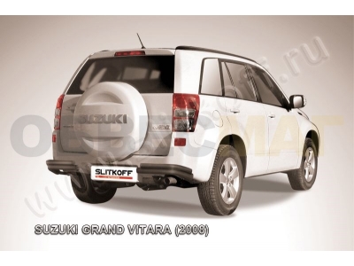 Уголки двойные 57-42 мм чёрные для Suzuki Grand Vitara № SGV08014B