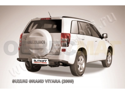 Уголки 57 мм чёрные для Suzuki Grand Vitara № SGV08015B
