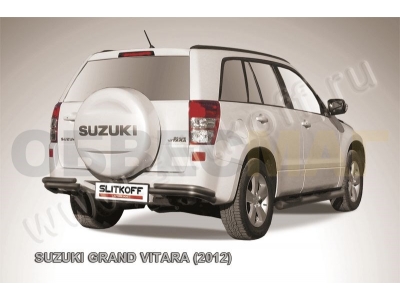 Уголки двойные 57-42 мм чёрные для Suzuki Grand Vitara № SGV12008B