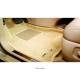 Коврики салона текстильные 3D Lux бежевые для Volkswagen Touareg 2010-2017