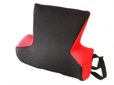 Подушка для поддержки поясницы серия T красно/черная латекс