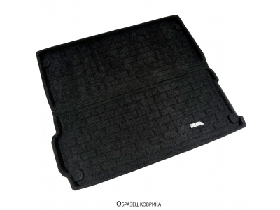 Коврик в багажник Sotra LINER 3D Lux текстильный черный на 5 мест для Infiniti QX60/JX35 2012-2021