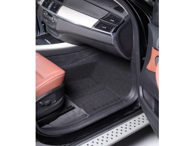 Коврики текстильные 3D Pradar черные для Chevrolet Cruze/Opel Astra J 2009-2021