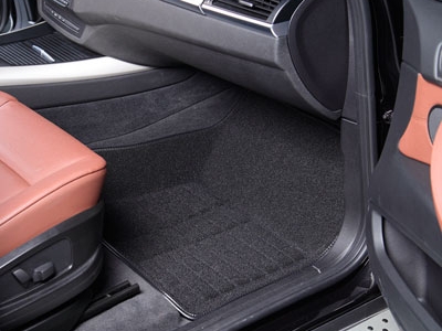 Коврики текстильные 3D Pradar черные для Honda Civic № SI 07-00240