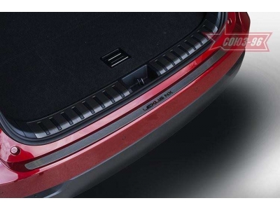 Накладка на задний бампер без логотипа Союз96 для Lexus NX-200/200t/300h 2014-2017