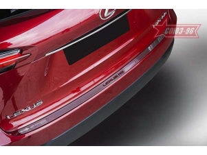Накладка на задний бампер без логотипа для Lexus NX-200/200t/300h № LENX.36.7030