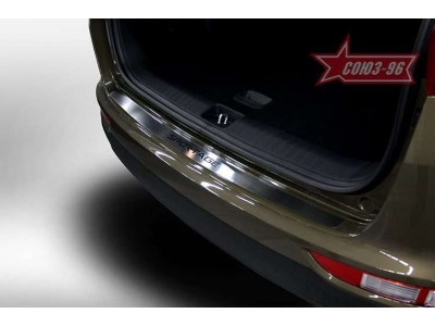 Накладка на порог багажника без логотипа Союз96 для Kia Sportage 2016-2021
