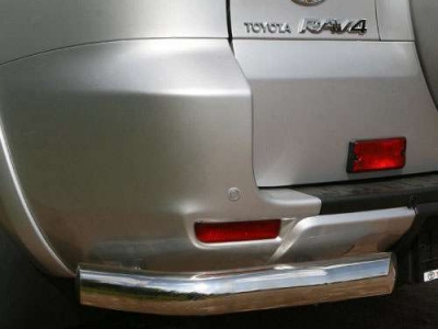 Защита задняя уголки 76 мм для Toyota RAV4 Длинная база № TRAV.76.0872