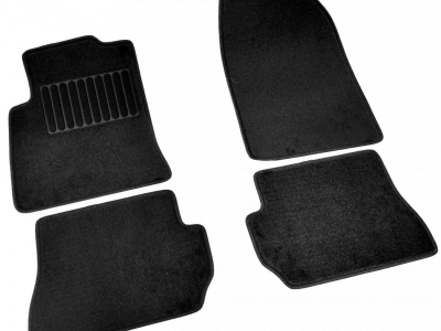 Коврики текстильные SV-Design чёрные для Ford Fiesta/Fusion № 2101-UNF3-14N