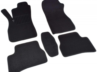 Коврики текстильные SV-Design LUX чёрные для Hyundai Accent № 2401-UNF3-15N