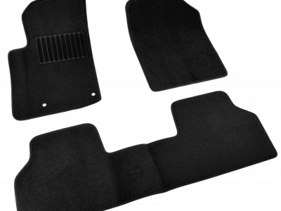 Коврики текстильные SV-Design чёрные для Citroen Berlingo № 1801-UNF3-13P
