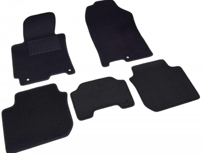 Коврики текстильные SV-Design чёрные для Hyundai Elantra № 2432-UNF3-15M