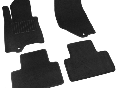 Коврики текстильные SV-Design чёрные для Infiniti FX35/50 № 2502-UNF3-15M
