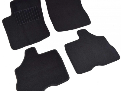 Коврики текстильные SV-Design чёрные на 3 двери для Suzuki Grand Vitara № 4702-UNF3-14N