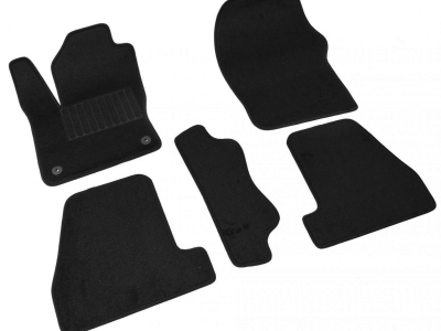 Коврики текстильные SV-Design чёрные для Ford Focus 3 № 2113-UNF3-15P