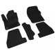 Коврики текстильные SV-Design чёрные для Ford Focus 3 2011-2021
