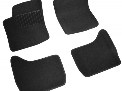 Коврики текстильные SV-Design чёрные на 5 дверей для Suzuki Grand Vitara № 4703-UNF3-14N