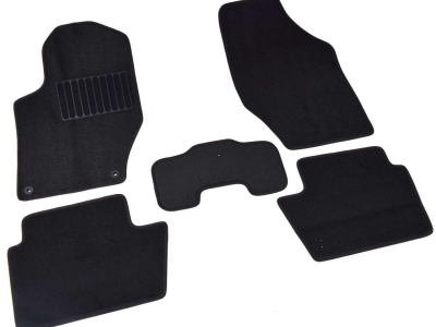 Коврики текстильные SV-Design чёрные для Peugeot 408 № 3913-UNF3-15P